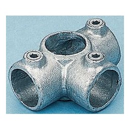 1 pcs - RS PRO T-Connector Connecting Component, Strut Profile Type 1, Round Tube Size Type 1