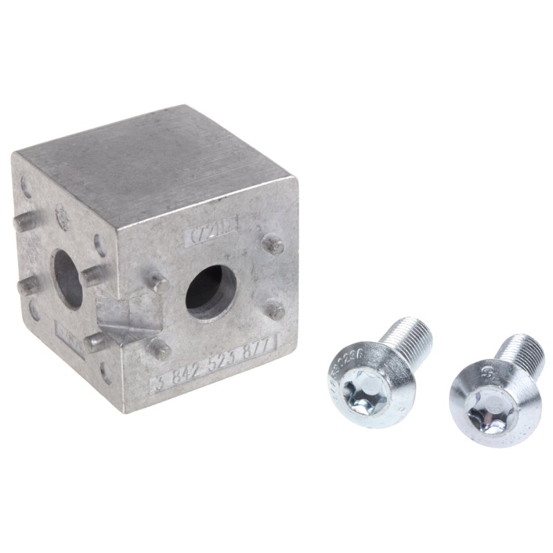 1 pcs - Bosch Rexroth M8 Corner Cube Kit Connecting Component, Strut Profile 45 mm, Groove Size 10mm