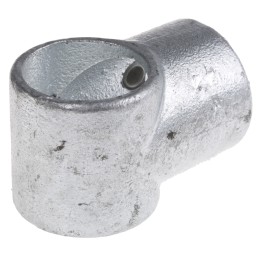 1 pcs - RS PRO T-Connector Connecting Component, Strut Profile Type 2, Round Tube Size Type 2