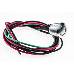 1 Pack of 1 - RS PRO Illuminated Push Button Switch, Momentary, Panel Mount, 16mm Cutout, SPST, Yellow LED, 36V dc, IP67