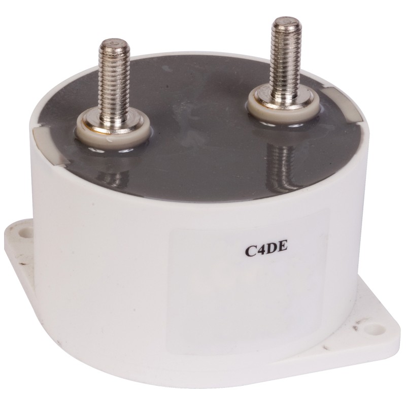 12 pcs - Kemet C4DE Metallised Polypropylene Film Capacitor, 1kV dc, ±10%, 100μF, Flange Mount