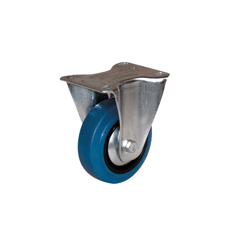 1 pcs - Guitel Hervieu Fixed Castor Wheel, 150kg Capacity, 125mm Wheel