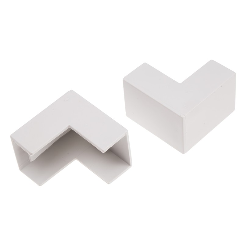2 pcs - RS PRO PVC Cable Trunking Accessory, 25 x 16mm
