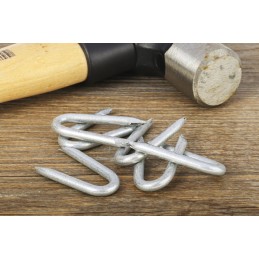 1 Bag of 68 - RS PRO Galvanised Nails, 40mm x 4mm, 500g Bag