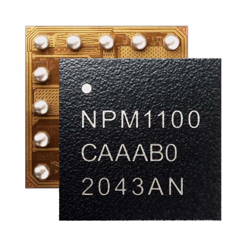 10 pcs : NPM1100-CAAB-R7 - POWER MANAGEMENT IC WSLP VTERM 4