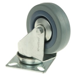 1 pcs - Guitel Hervieu Swivel Castor Wheel, 60kg Capacity, 75mm Wheel