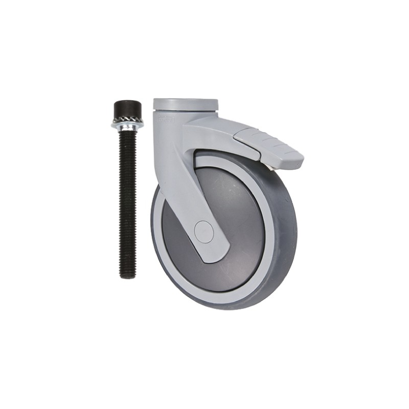 1 pcs - Tente Swivel Castor Wheel, 100kg Capacity, 150mm Wheel