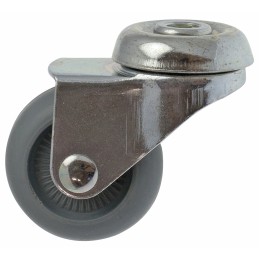 1 pcs - Guitel Hervieu Swivel Castor Wheel, 30kg Capacity, 42mm Wheel