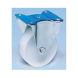 1 pcs - Guitel Hervieu Fixed Castor Wheel, 50kg Capacity, 50mm Wheel