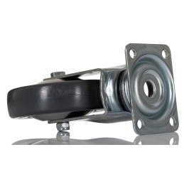 1 pcs - RS PRO Swivel Castor Wheel, 50kg Capacity, 80mm Wheel