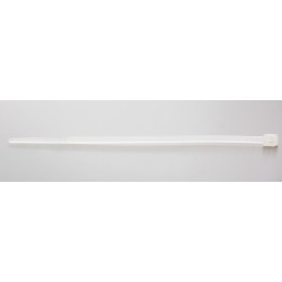 1 Bag of 100 - RS PRO Cable Tie, 100mm x 2.5 mm, Natural Nylon, Pk-100