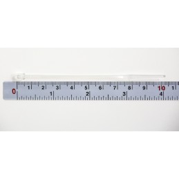 1 Bag of 100 - RS PRO Cable Tie, 100mm x 2.5 mm, Natural Nylon, Pk-100