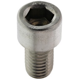 1 Box of 10 - RS PRO M12 x 20mm Hex Socket Cap Screw Plain Stainless Steel