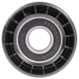 1 pcs - Interroll Polyamide Round Conveyor Roller Plain 50mm Dia. x 65mm L, 30kg Load Capacity, 8mm Spindle, 63mm Overall Length