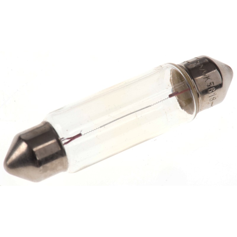 1 Pack of 10 - Osram SV8.5-8 Automotive Incandescent Lamp, Clear, 12 V