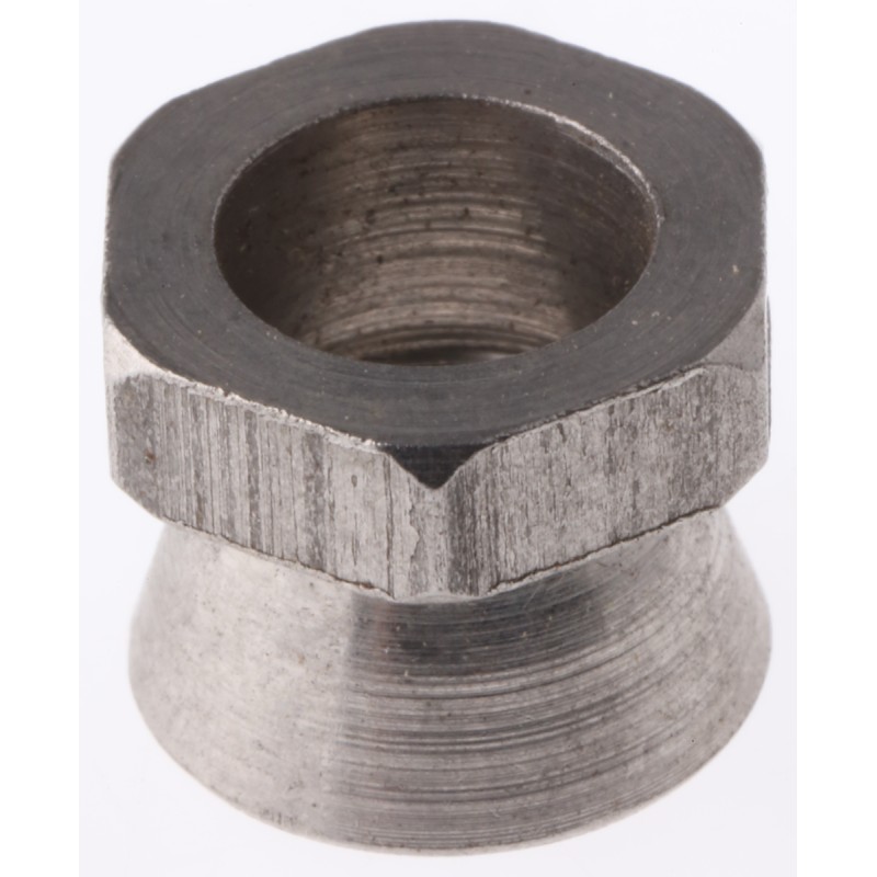 1 Box of 10 - RS PRO 18Nm Plain Stainless Steel Shear Nut, M8