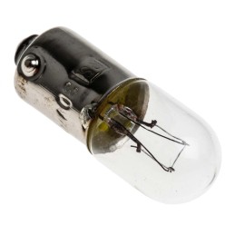 1 Pack of 10 - RS PRO BA9s Indicator Light, Clear, 30 V, 70 mA, 5000h