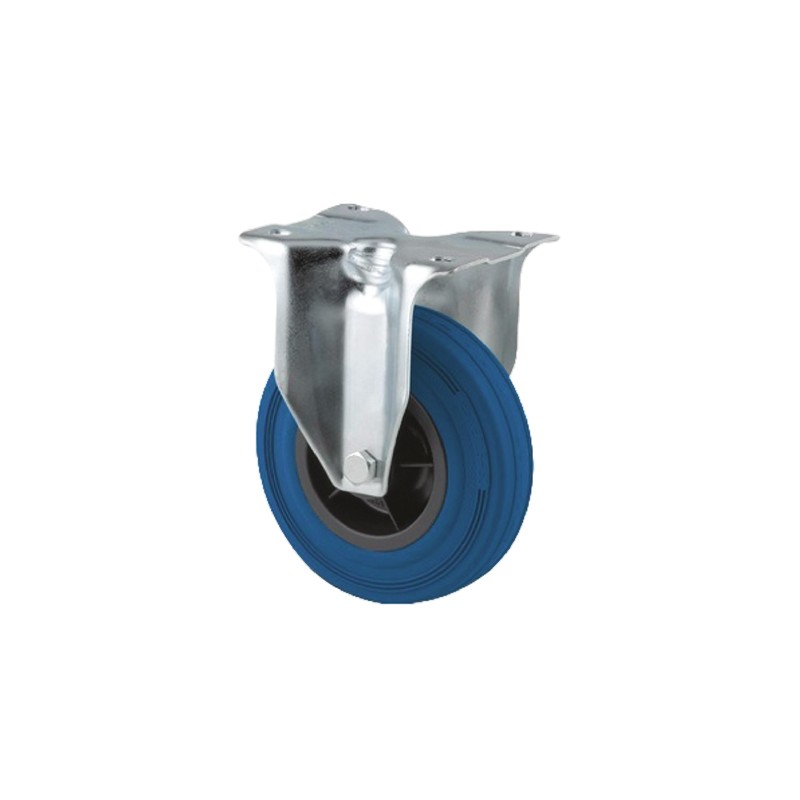 1 pcs - Tente Fixed Castor Wheel, 140kg Capacity, 80mm Wheel