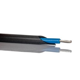 1 Reel of 15 M - RS PRO Silicone Rubber Black Cable Sleeve, 1.5mm Diameter, 15m Length