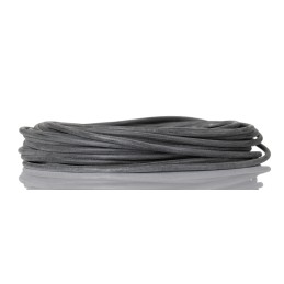 1 Reel of 15 M - RS PRO Silicone Rubber Black Cable Sleeve, 1.5mm Diameter, 15m Length