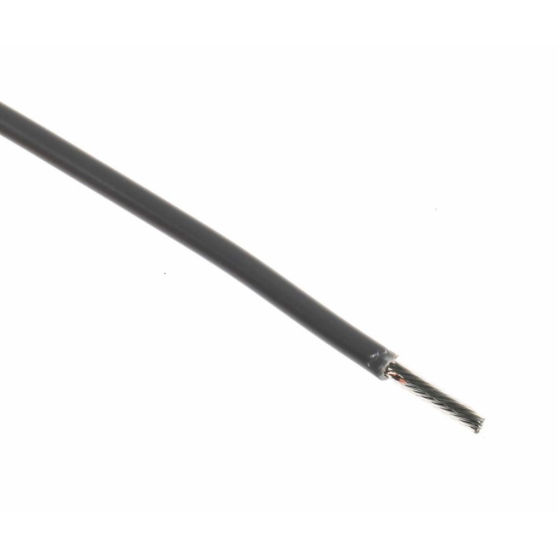 1 Reel of 304 M - Alpha Wire Premium Series Grey 1.32 mm² Hook Up Wire, 16 AWG, 26/0.25 mm, 305m, PVC Insulation