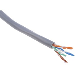 1 Reel of 305 M - RS PRO Cat5e Ethernet Cable, F/UTP, Grey PVC Sheath, 305m