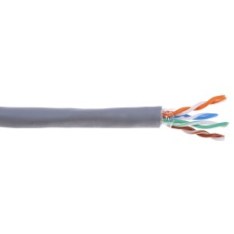1 Reel of 305 M - RS PRO Cat5e Ethernet Cable, F/UTP, Grey PVC Sheath, 305m