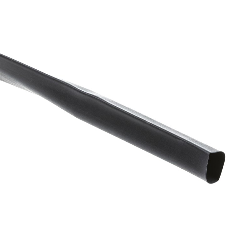 1 Reel of 6 M - TE Connectivity Heat Shrink Tubing, Black 12.7mm Sleeve Dia. x 6m Length 2:1 Ratio, VERSAFIT Series