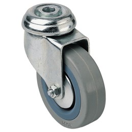 1 pcs - Guitel Hervieu Swivel Castor Wheel, 60kg Capacity, 75mm Wheel