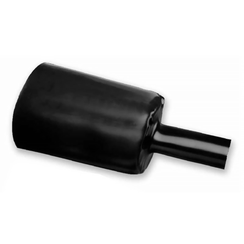1 pcs - TE Connectivity Adhesive Lined Halogen Free Heat Shrink Tubing, Black 24mm Sleeve Dia. x 1.2m Length 4:1 Ratio, RHW