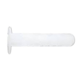 1 Box of 100 - DeWALT Plastic Wall Plug, 40mm Length, 8mm Fixing Hole Diameter