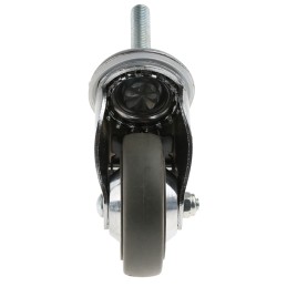 1 pcs - Guitel Hervieu Braked Swivel Castor Wheel, 70kg Capacity, 80mm Wheel