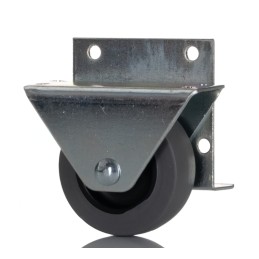1 pcs - RS PRO Fixed Castor Wheel, 20kg Capacity, 50mm Wheel
