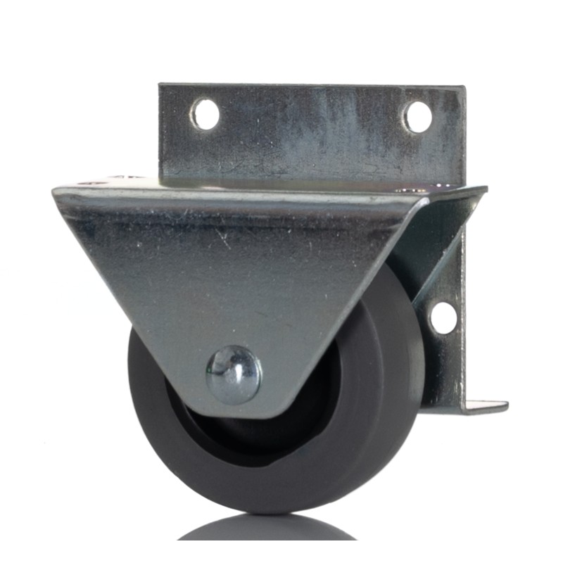 1 pcs - RS PRO Fixed Castor Wheel, 20kg Capacity, 50mm Wheel