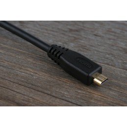 1 pcs - StarTech.com 4K @ 30Hz HDMI 1.4 Female HDMI to Male Micro HDMI Cable, 12.7cm