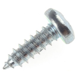 1 Box of 100 - RS PRO Bright Zinc Plated Steel Pan Head Self Tapping Screw, N°8 x 1/2in Long 13mm Long