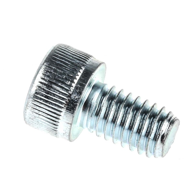 1 Box of 100 - RS PRO Bright Zinc Plated Steel Hex Socket Cap Screw, DIN 912, M6 x 10mm