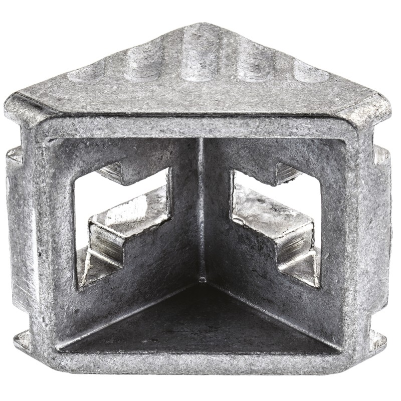 1 pcs - Bosch Rexroth M8 Angle Bracket Connecting Component, Strut Profile 45 mm, Groove Size 10mm