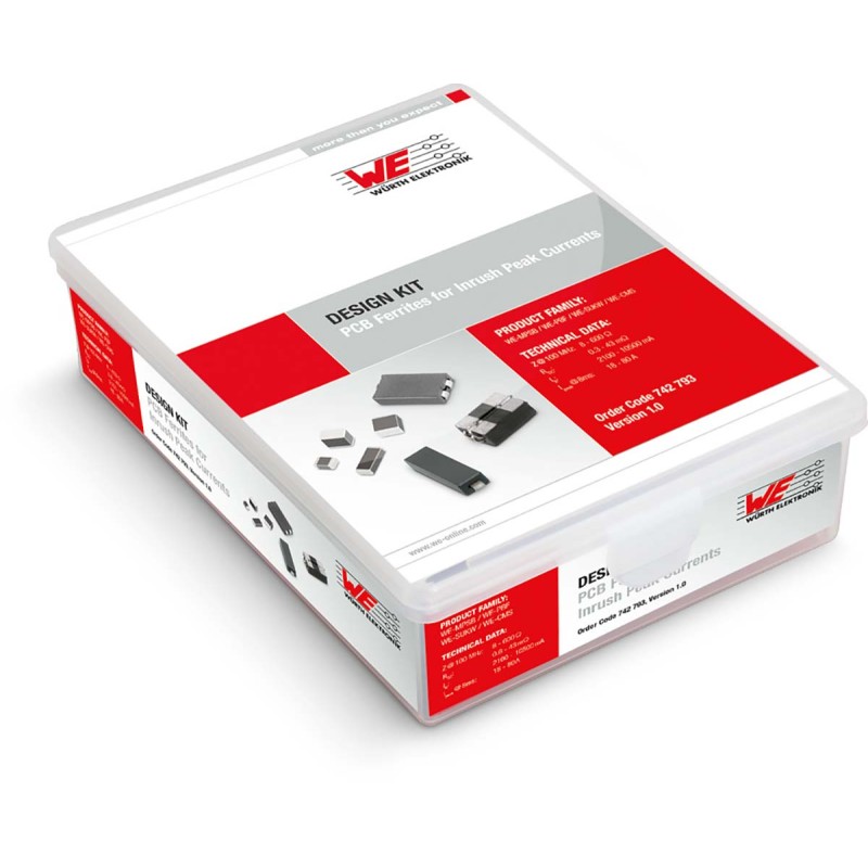 1 pcs - Wurth Elektronik Inductor Kit, 25 pieces