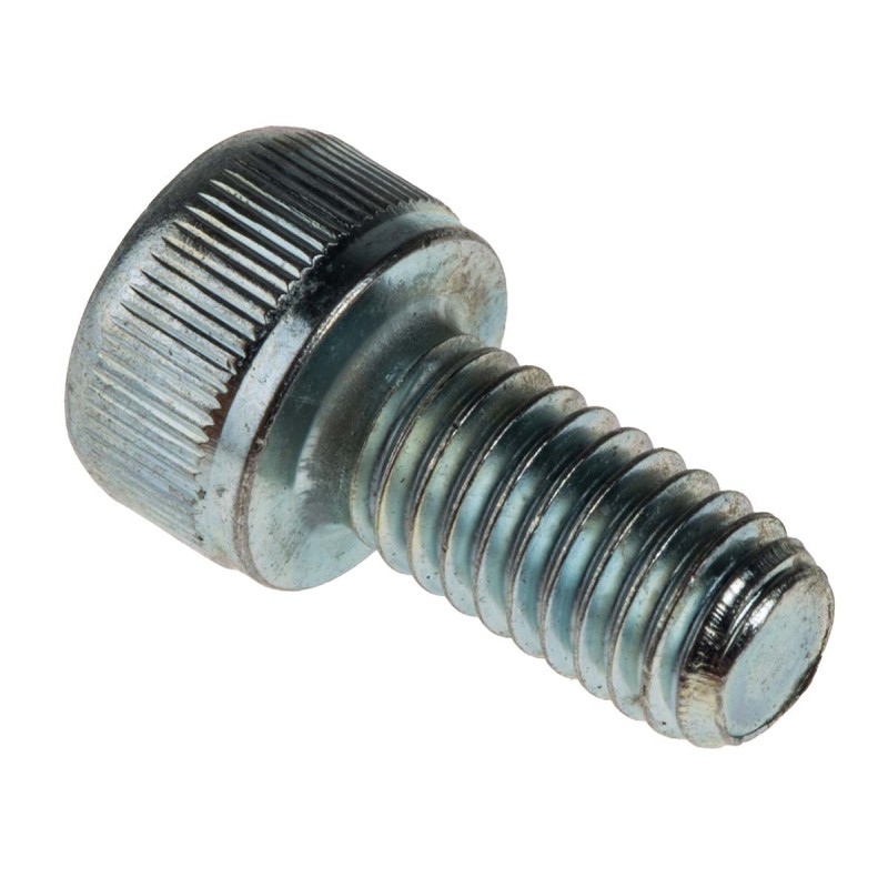1 Box of 100 - RS PRO Bright Zinc Plated Steel Hex Socket Cap Screw, DIN 912, M6 x 12mm