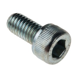 1 Box of 100 - RS PRO Bright Zinc Plated Steel Hex Socket Cap Screw, DIN 912, M6 x 12mm