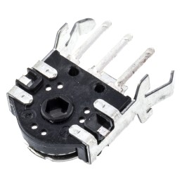 1 pcs - Alps Alpine 12 Pulse Incremental Mechanical Rotary Encoder with a 3.6 mm Hollow Shaft (Not Indexed), Through Hole