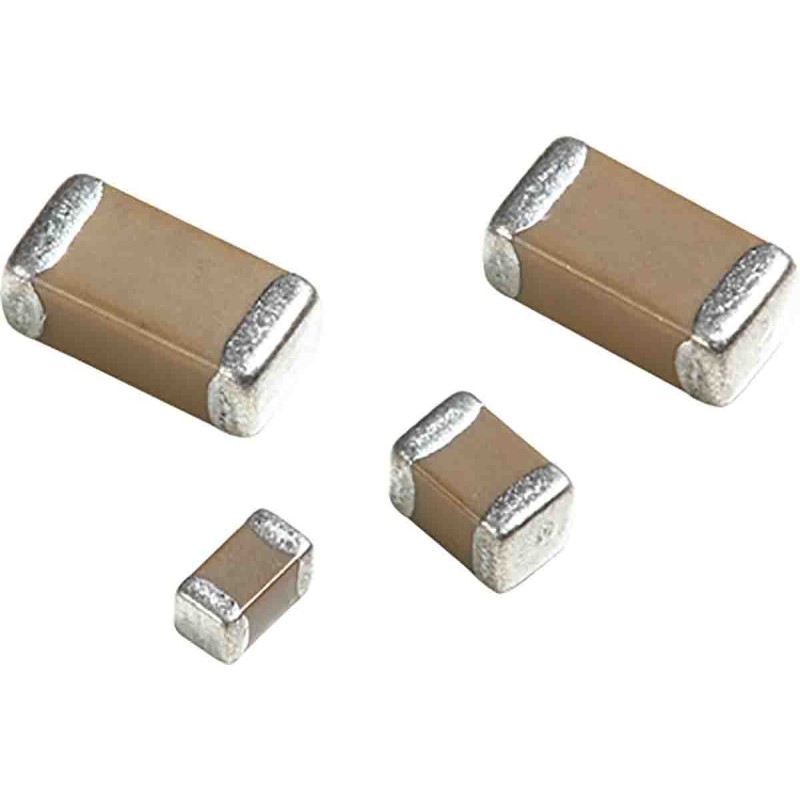 1 pcs - Yageo, Surface Mount Ceramic Capacitor Kit 0402x80 / 0603x40 / 0805x40 / 1206x40 / 1210x40 / 1808x40 / 1812x20 pieces
