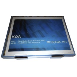 1 pcs - KOA, MOSX Metal Oxide, Through Hole 47 Resistor Kit, with 1175 pieces, 0.1 Ω - 100 kΩ