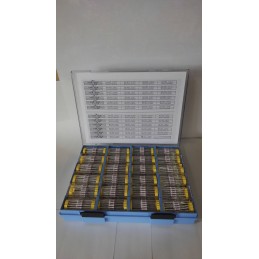 1 pcs - KOA, MOSX Metal Oxide, Through Hole 47 Resistor Kit, with 1175 pieces, 0.1 Ω - 100 kΩ