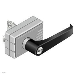 1 pcs - Bosch Rexroth Die Cast Zinc Uniform Lock, 8 mm, 10 mm Slot