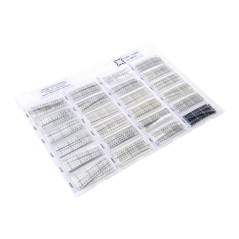 1 pcs - Nova, Surface Mount Ceramic Capacitor Kit 2520 pieces