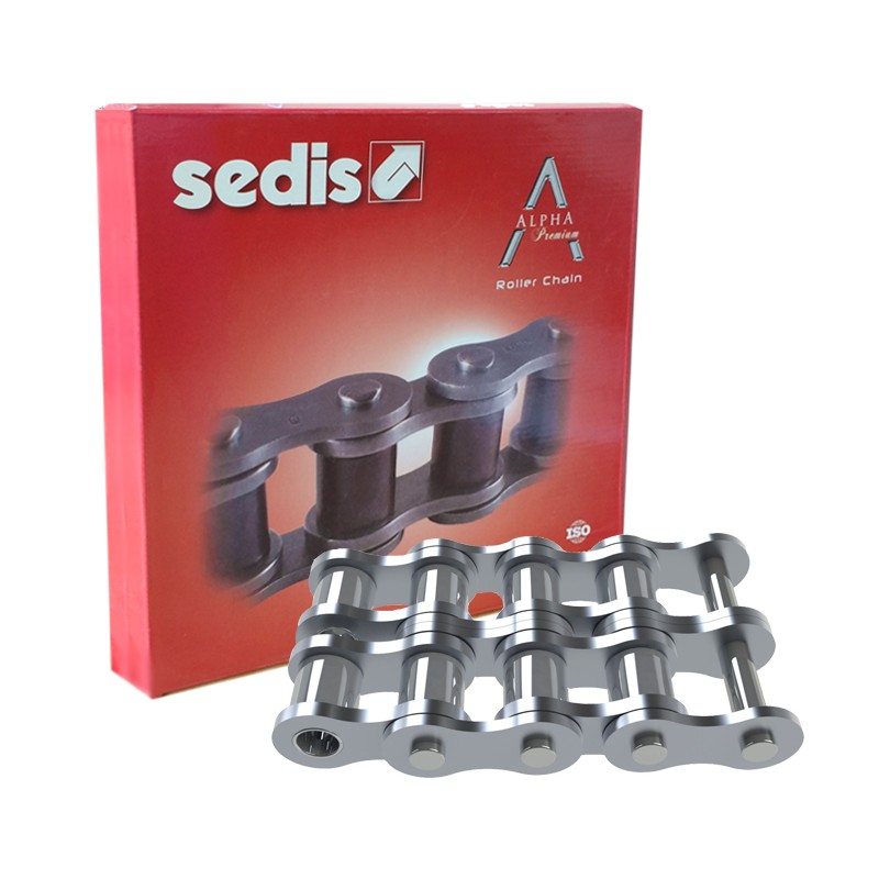 1 pcs - Sedis 12B-2 Duplex Roller Chain, 5m, ALPHA