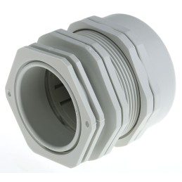 1 Box of 1 - SIB WADI-TEC Series Grey PA 6 Cable Gland, M50 Thread, 34mm Min, 42mm Max, IP68