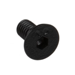 1 Box of 100 - RS PRO M4 x 8mm Hex Socket Countersunk Screw Black, Self-Colour Steel
